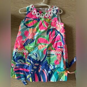 Lilly Pulitzer Girl’s Dress, floral print , size 3